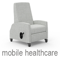 Mobile Healthcare Recliners by La-Z-Boy Contract
