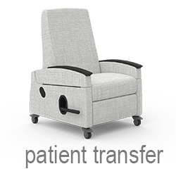 Patient Transfer Arm Recliners by La-Z-Boy