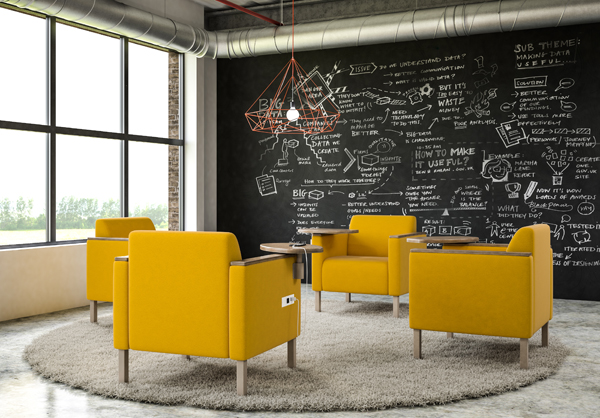 Kascade Lounge in an education area