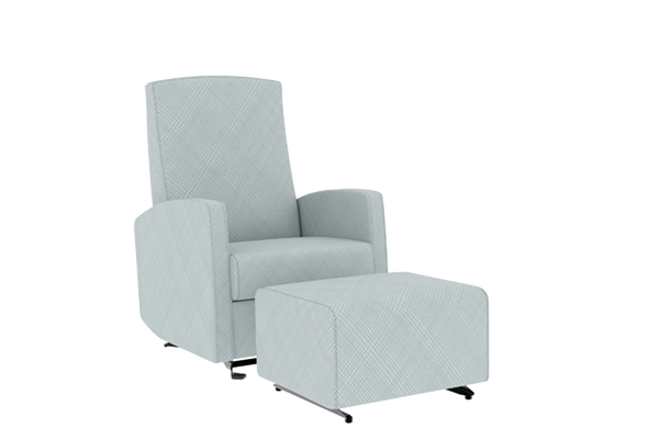 Gliding Ottoman