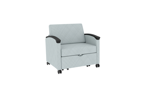 38-Inch Sleep Chair with Casters