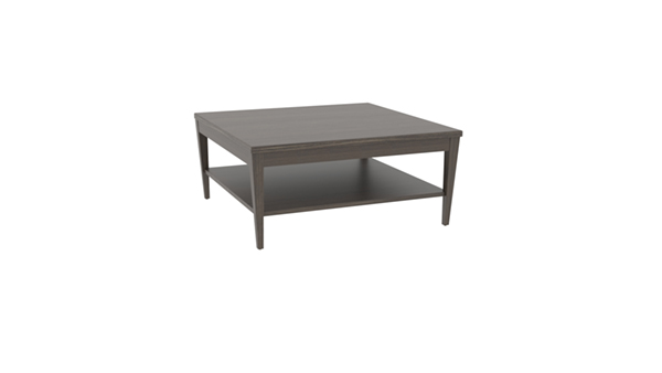 36x36 Square Magazine Table