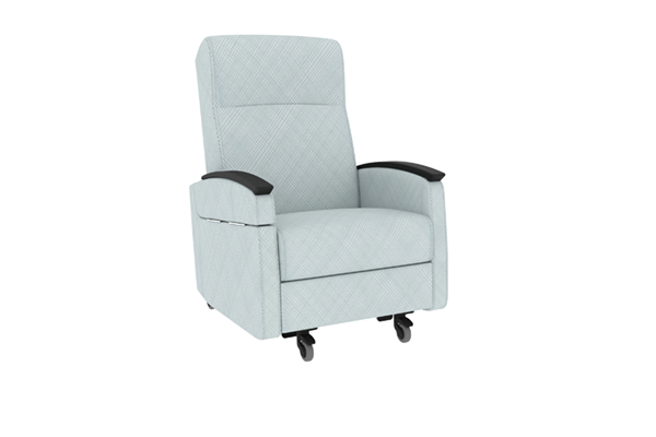 Rma Mobile Rocker Recliner - Left Fold Down Arm