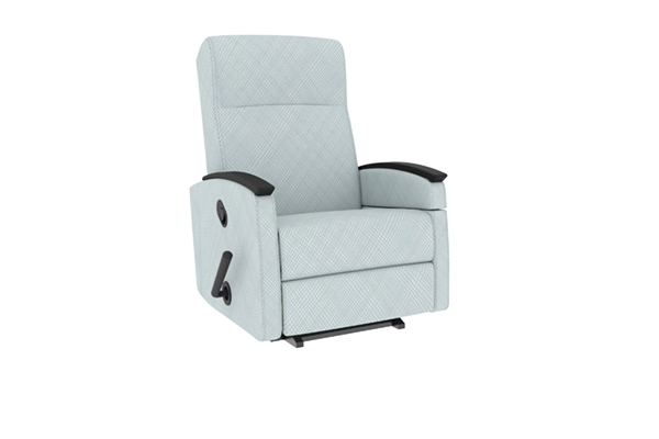 Rma Chaise Rocker Recliner - Right Fold Down Arm